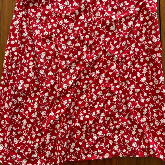 REFORMATION Abbott Floral-print Mini Dress - Picture 9 of 11